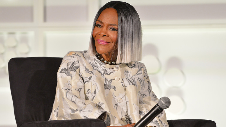 Cicely Tyson at speaking engagement