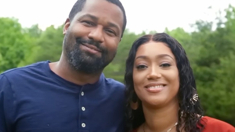 Tia and Theous smiling