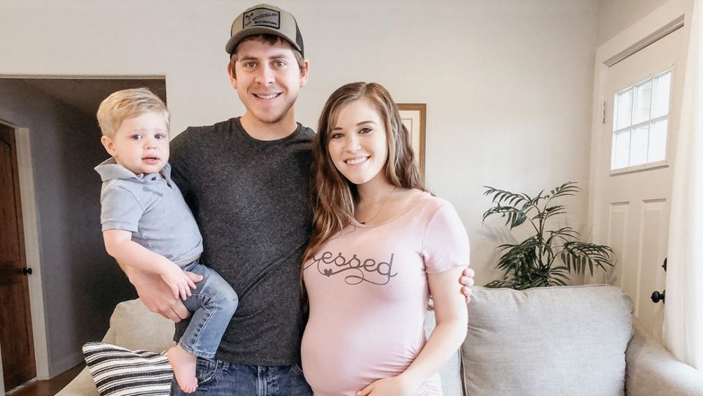 Joy-Anna Duggar and husband and baby