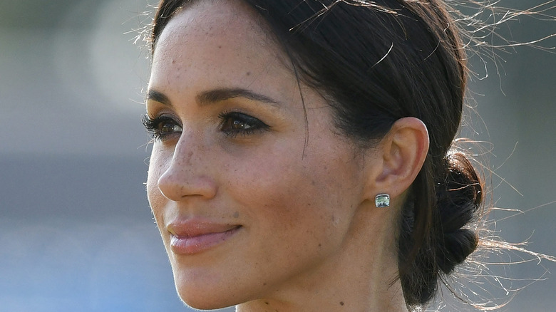 Meghan Markle smiling 