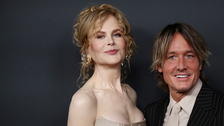 Nicole Kidman and Keith Urban pose for a photo