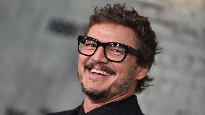 Pedro Pascal smiling