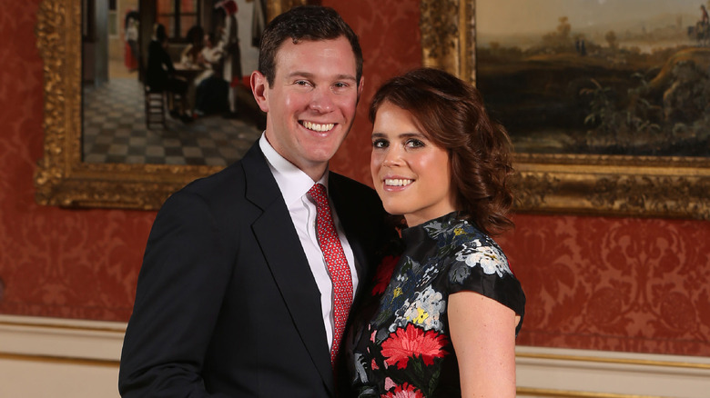 Jack Brooksbank Princess Eugenie engagement portrait