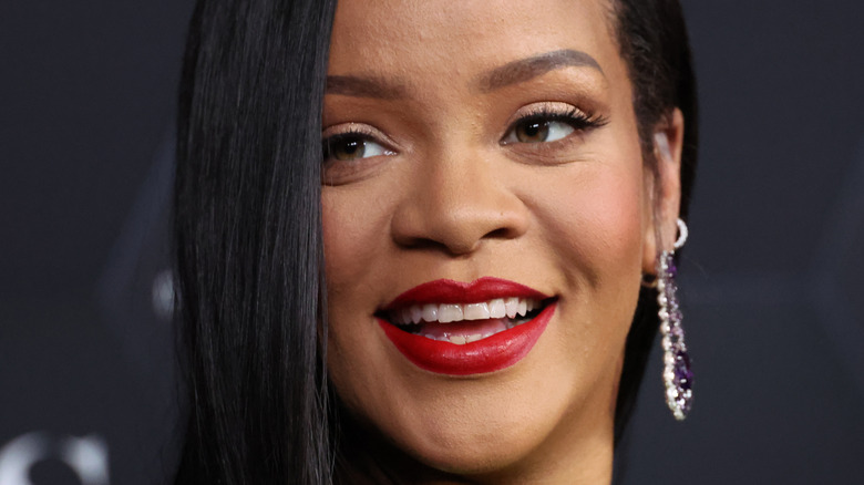 Rihanna smiling