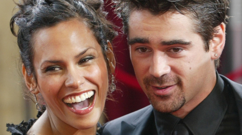 Colin Farrell and Kim Bordenave 