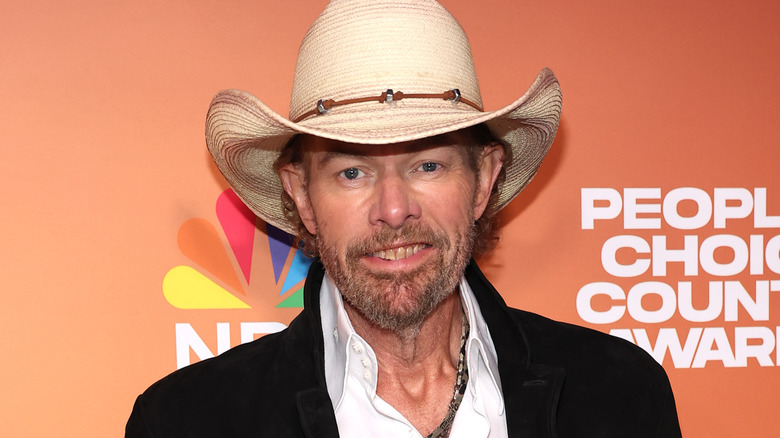 Toby Keith smiling