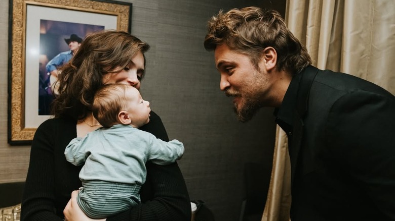 Everything We Know About Yellowstone Star Luke Grimes' Wife & Son