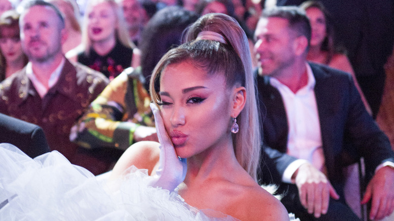 Ariana Grande Wears Vintage Versace While on Holiday