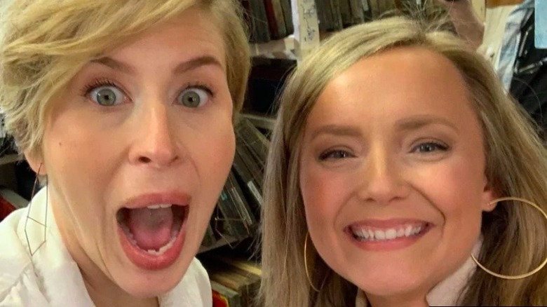 Erin Napier and Mallorie Rasberry smiling