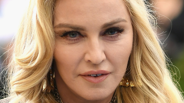 Madonna on the red carpet