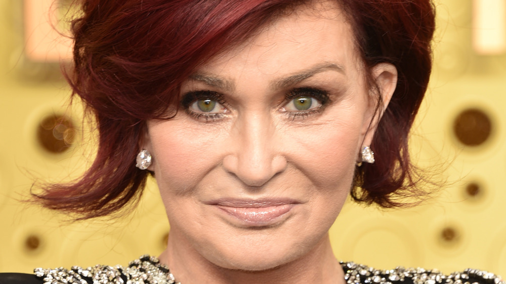 Sharon Osbourne posing