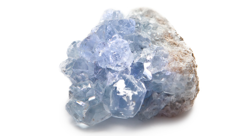 Celestite crystal