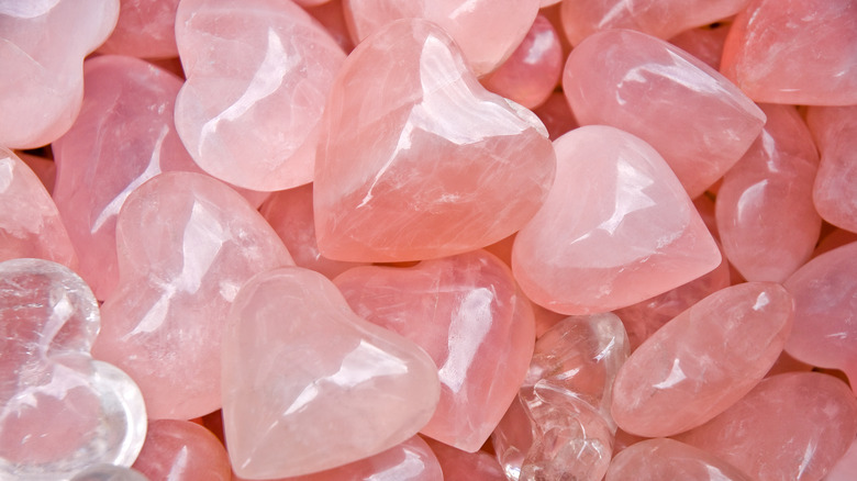 Pink gemstones