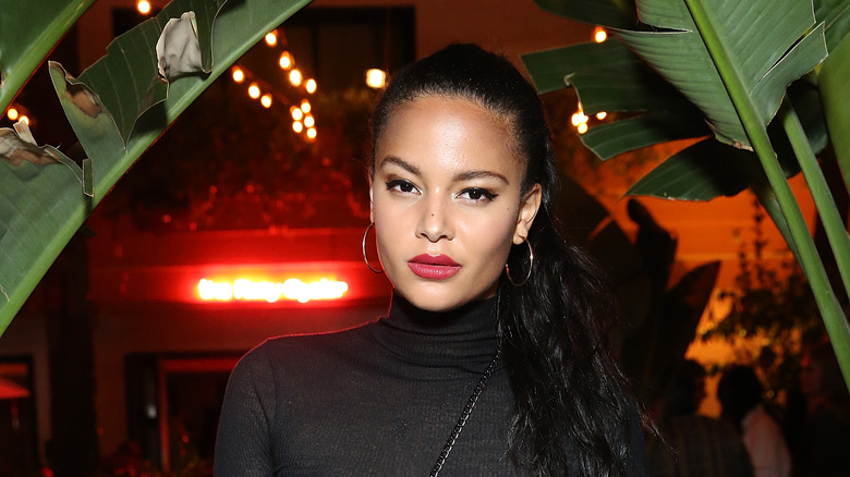 Kyra Green posing at event 