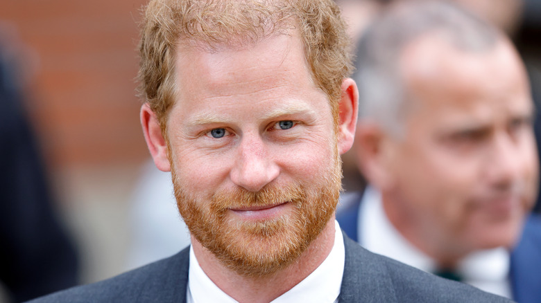 Prince Harry smiling 