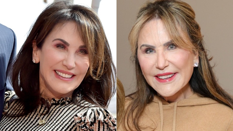 Side-by-side photos of Robin McGraw