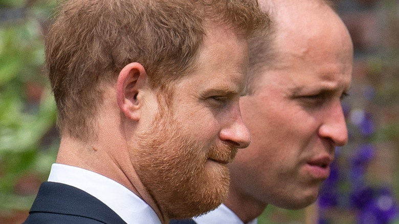 Prince William and Prince Harry at an event 