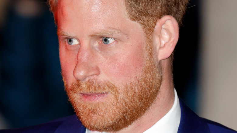 Prince Harry attends an event. 