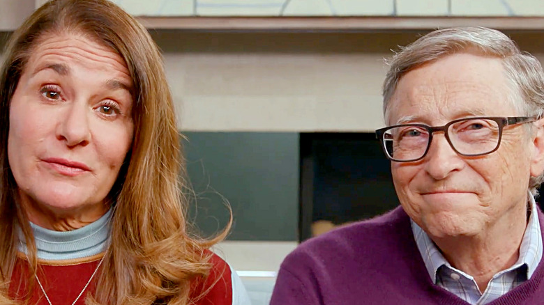 Bill and Melinda Gates pictured together 