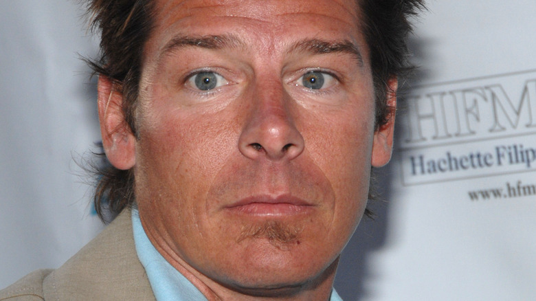 Ty Pennington with eyebrows raised