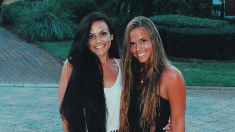 Brooke and Baylee outside 