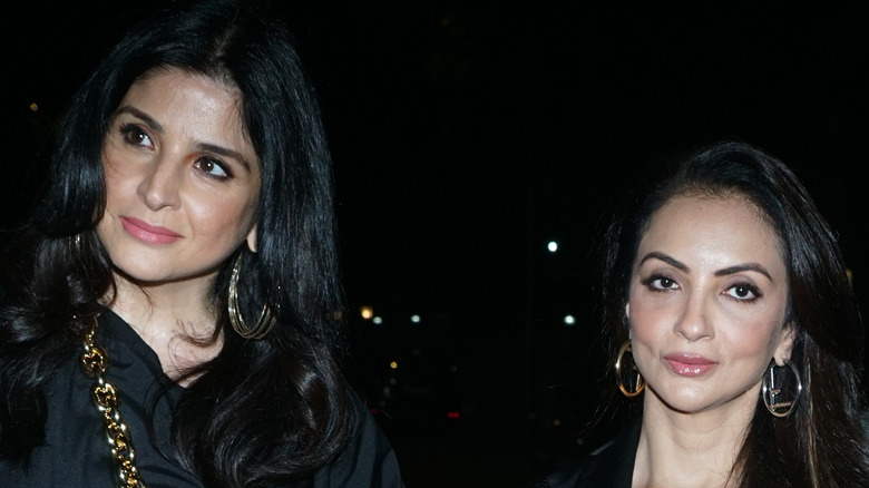 Neelam Kothari and Seema Khan