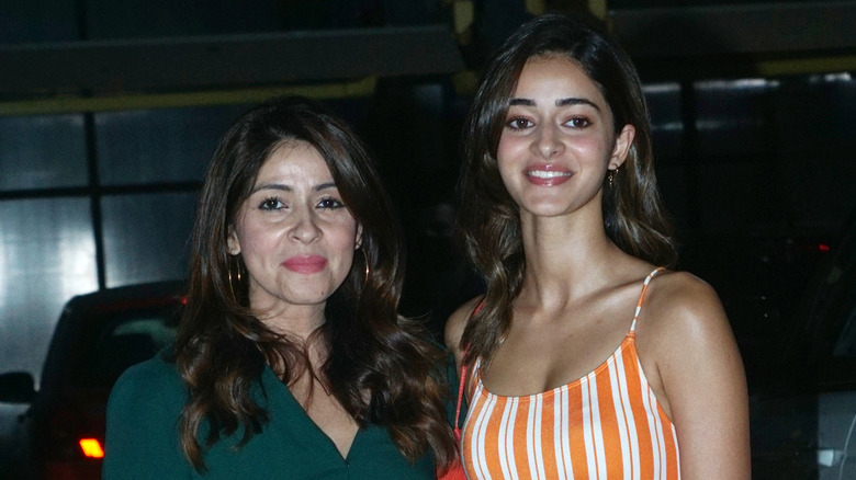 Bhavna Pandey and Ananya Panday, 2021