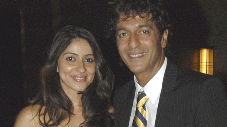 Bhavna Pandey and Chunky Pandey in 2010