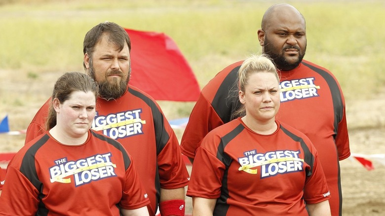 Contestants wearing red on The Biggest Loser