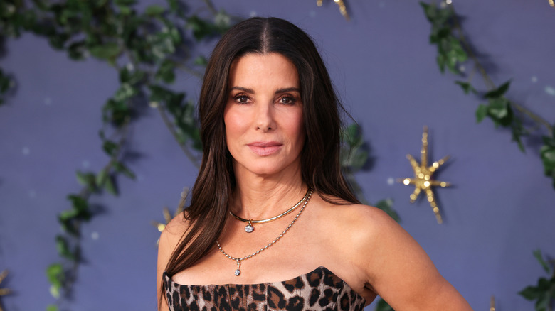 Sandra Bullock at the London red carpet event for Practical Magic 2