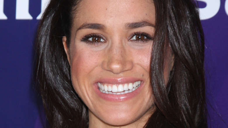 Meghan Markle smiling 