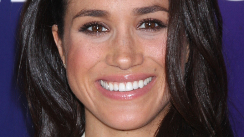 Meghan Markle smiling