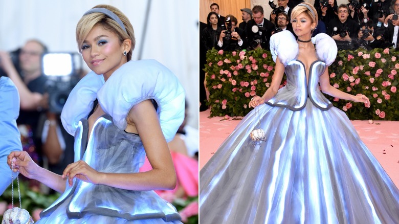 Zendaya in Cinderella gown