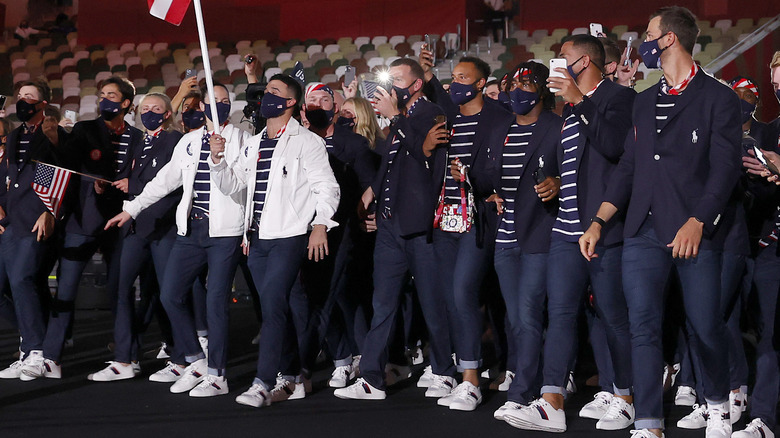 Tokyo 2020 Opening ceremony, Team USA