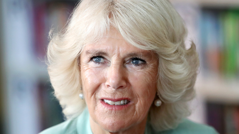 Camilla Parker Bowles smiling