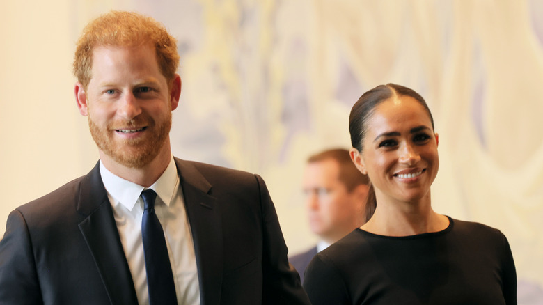 Meghan Markle and Prince Harry at United Nations