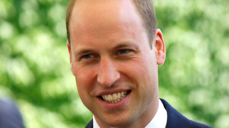 Prince William smiling