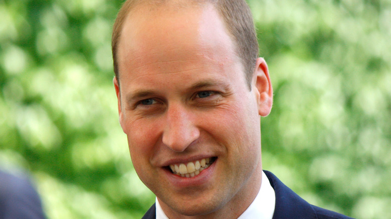 Prince William smiling