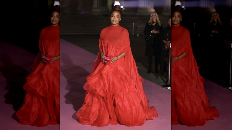 Janet Jackson smiling