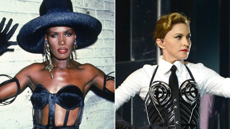 Grace Jones 1989/Madonna's MDNA tour in 2012