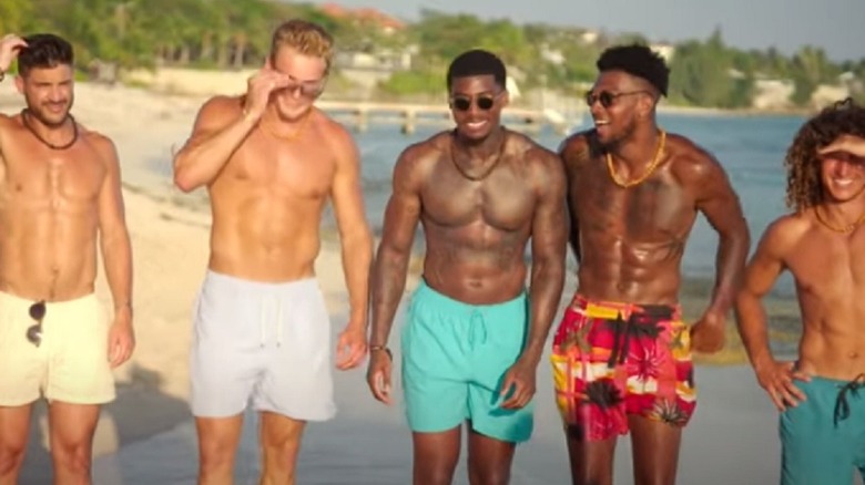 Contestants on "FBoy Island"