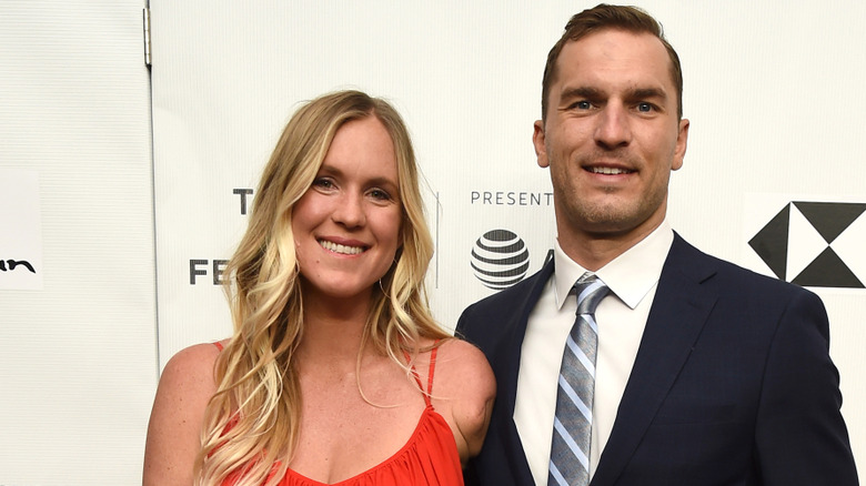 female athlete Bethany Hamilton and Adam Dirks