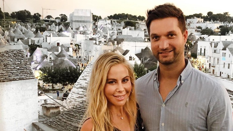 female athlete Tara Lipinski and Todd Kapostasy