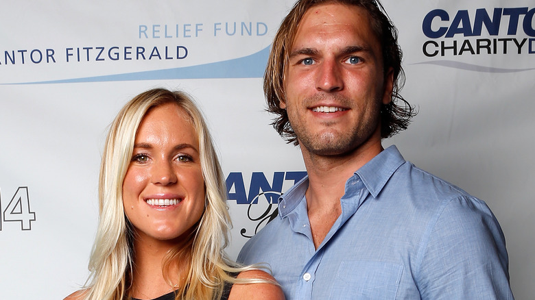 female athlete Bethany Hamilton and Adam Dirks