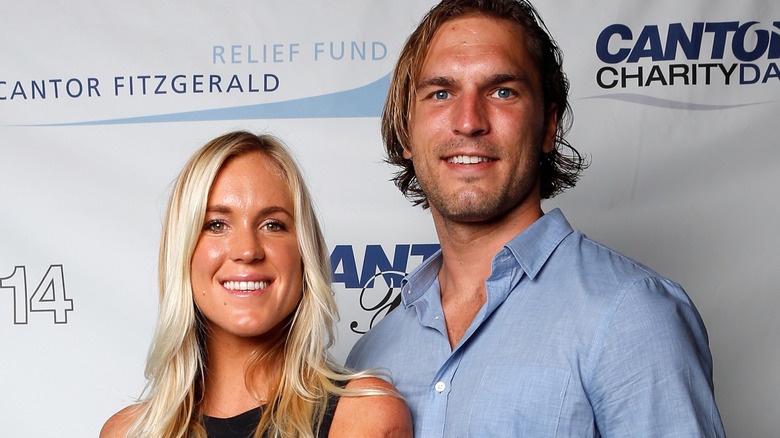female athlete Bethany Hamilton and Adam Dirks