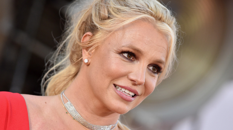 Britney Spears at a movie premiere in 2019