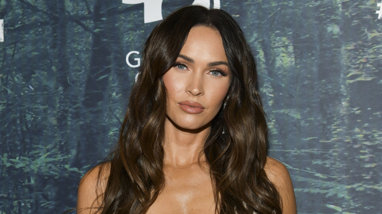 Megan Fox posing at the #FIGHT4THEAMAZON event in 2019