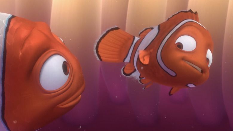 Finding Nemo lucky fin