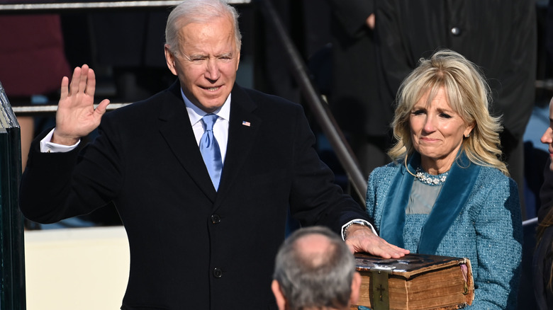 President Biden swearing in