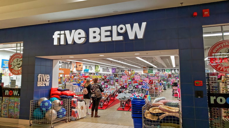 Five Below store exterior 